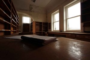 Empty Pharmacy Shelves